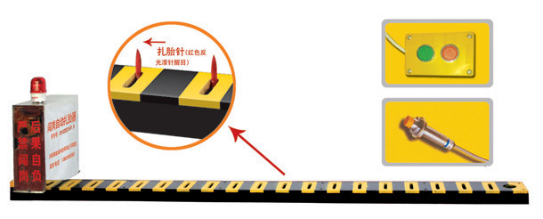 白玉县V3嵌入式闯岗自动扎胎器/阻车器